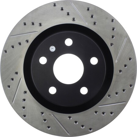 Centric Parts Sport Drilled/Slotted Brake Rotor, 127.62114L 127.62114L